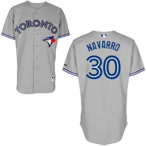 Navarro Toronto Blue Jays grey jersey