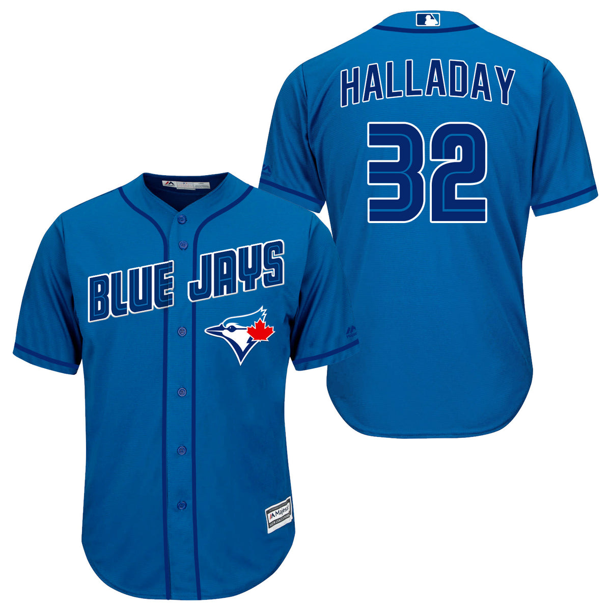 Roy Halladay Toronto Blue Jays blue jersey