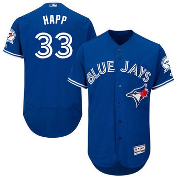 J.A. Happ Toronto Blue Jays blue jersey