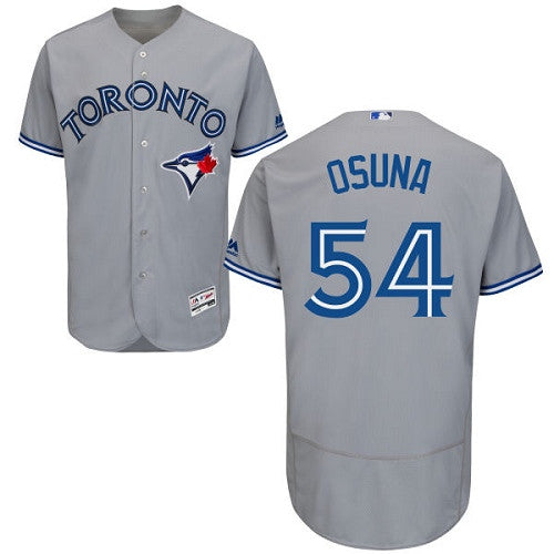 Roberto Osuna Toronto Blue Jays gray jersey
