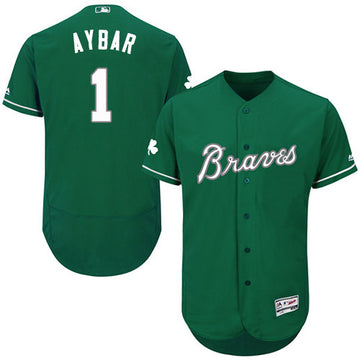 Erick Aybar Atlanta Braves green jersey