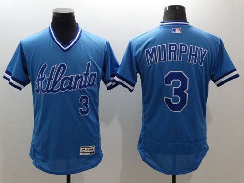 Dale Murphy Atlanta Braves blue Authentic jersey