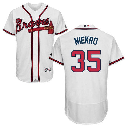 Phil Niekro Atlanta Braves white jersey