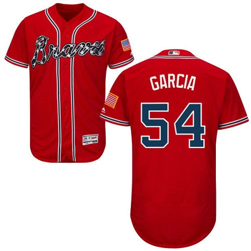 Adonis Garcia Atlanta Braves red jersey