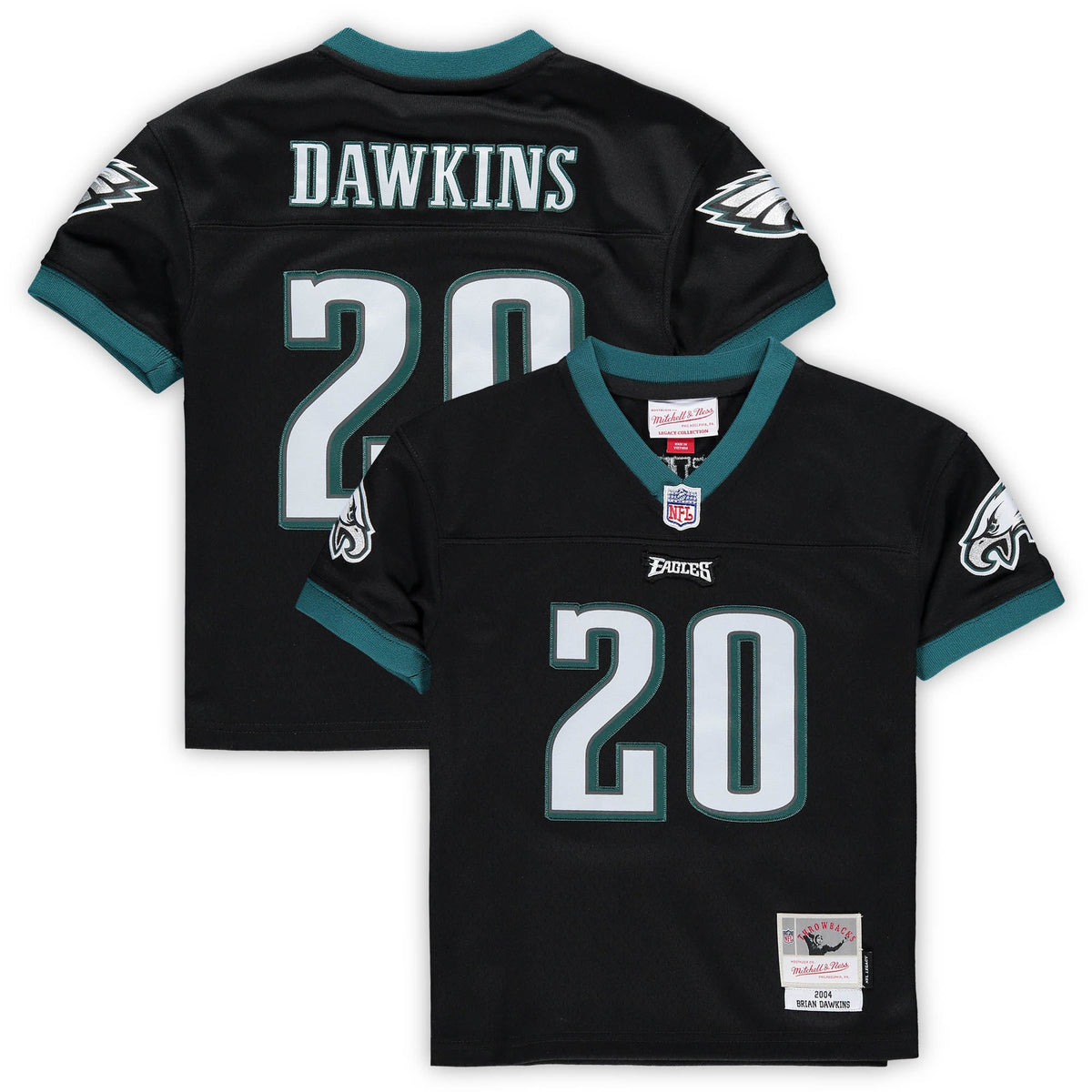 Brian Dawkins Philadelphia Eagles black jersey