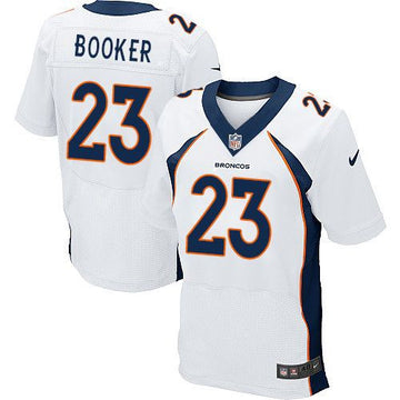 Devontae Booker Denver Broncos white Elite jersey