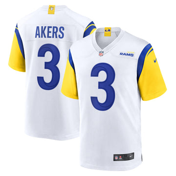 Cam Akers Los Angeles Rams white jersey