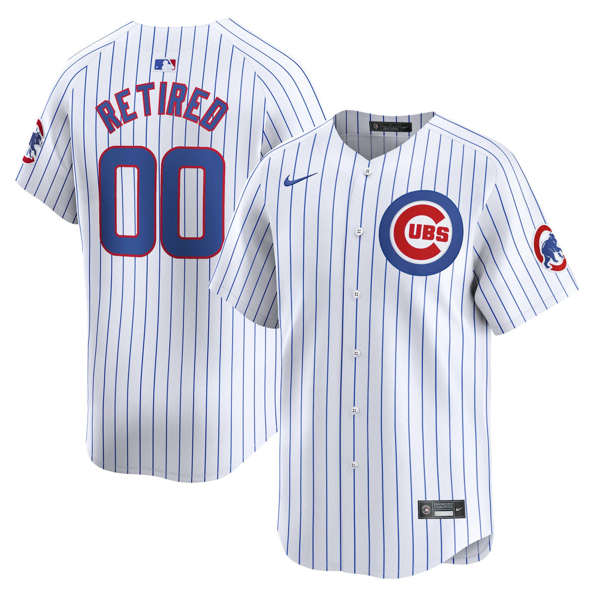 Chicago Cubs white Limited jersey