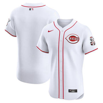 Cincinnati Reds white Elite jersey