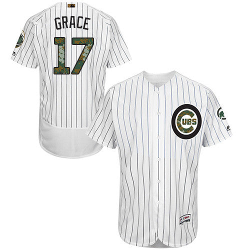 Mark Grace Chicago Cubs white jersey