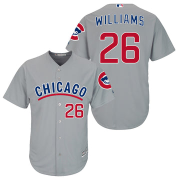Billy Williams Chicago Cubs grey jersey
