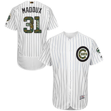 Greg Maddux Chicago Cubs white jersey