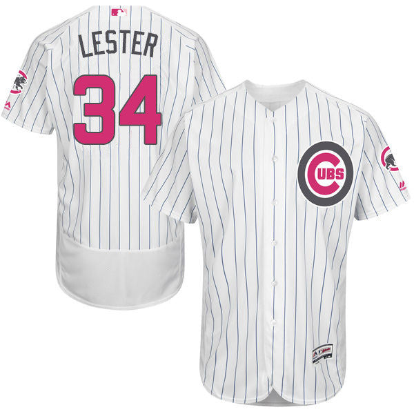 Jon Lester Chicago Cubs white jersey