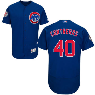 Willson Contreras Chicago Cubs blue jersey