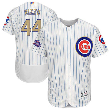 Anthony Rizzo Chicago Cubs white jersey