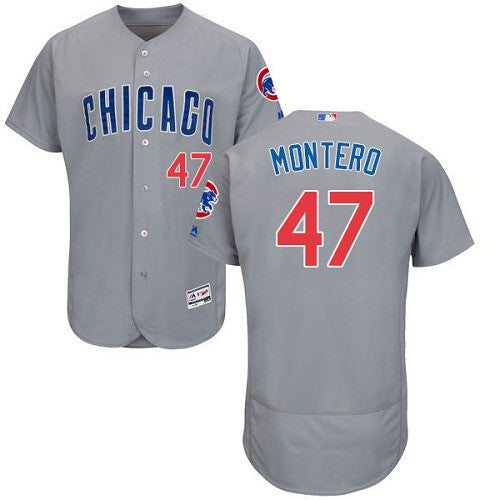 Miguel Montero Chicago Cubs gray jersey