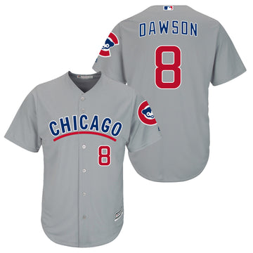Andre Dawson Chicago Cubs grey jersey