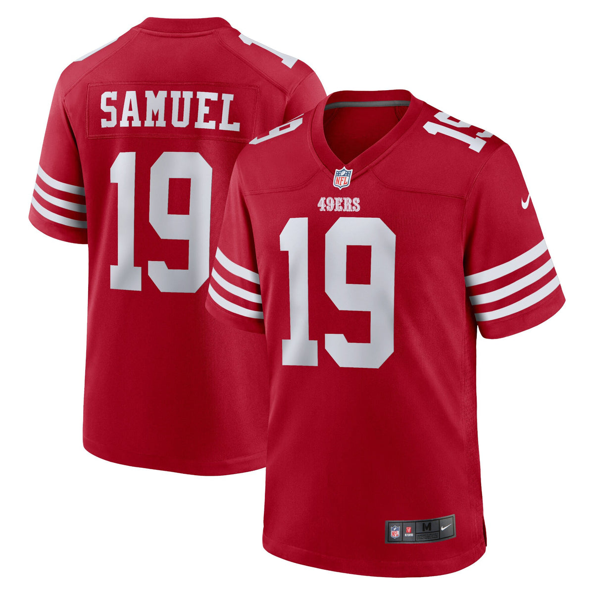 Deebo Samuel San Francisco 49ers scarlet jersey
