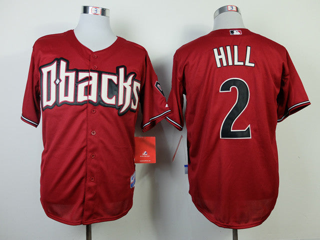 Hill Arizona Diamondbacks red jersey