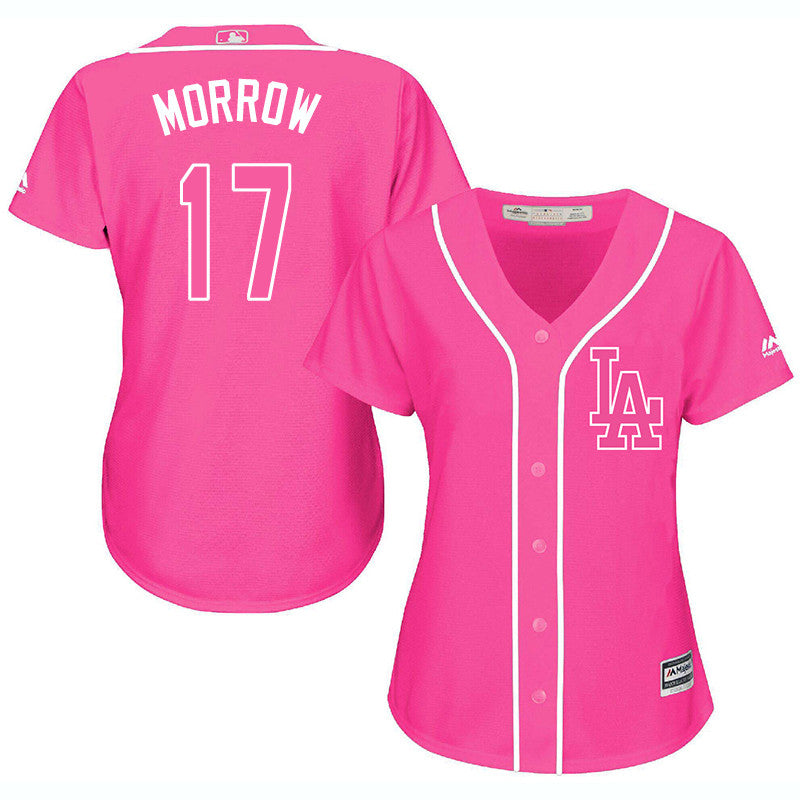 Brandon Morrow Los Angeles Dodgers pink jersey