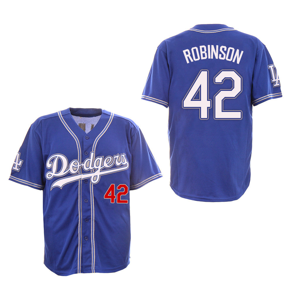 Jackie Robinson Royall New Design Los Angeles Dodgers jersey