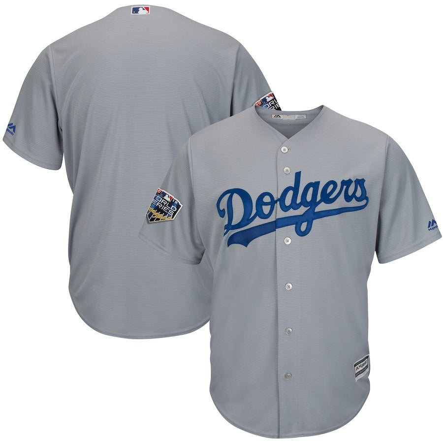 Custom Los Angeles Dodgers gray jersey