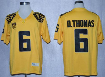 De'Anthony Thomas Oregon Ducks yellow Limited jersey
