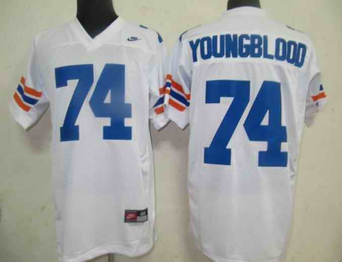 Youngboold Florida Gators white jersey