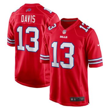 Gabe Davis Buffalo Bills red Alternate jersey