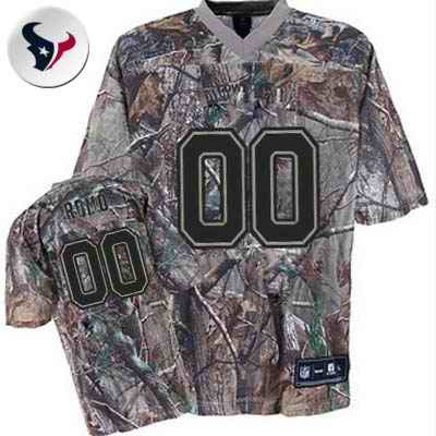 Custom Houston Texans camo Camo jersey