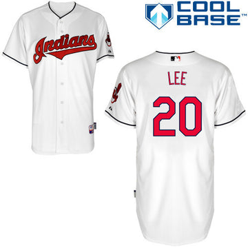 Lee Cleveland Guardians white jersey