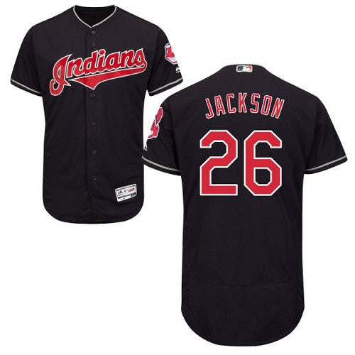 Austin Jackson Cleveland Guardians navy jersey