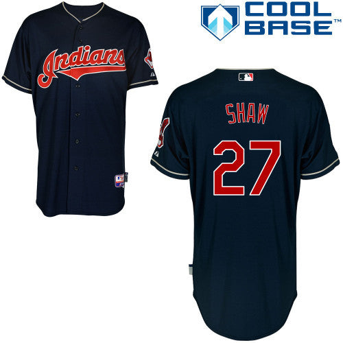 Shaw Cleveland Guardians blue jersey