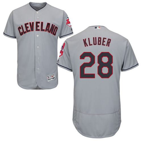Corey Kluber Cleveland Guardians grey Authentic jersey