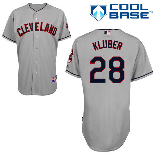 Kluber Cleveland Guardians grey jersey