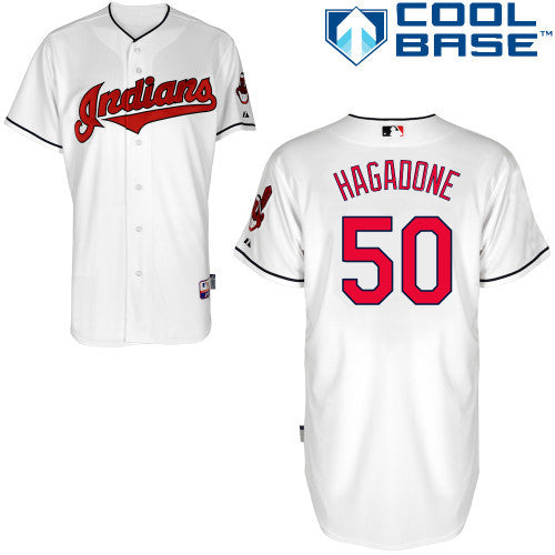 Hagadone Cleveland Guardians white jersey