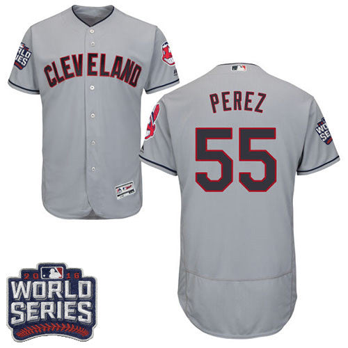 Roberto Perez Cleveland Guardians gray jersey