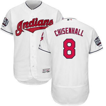 Lonnie Chisenhall Cleveland Guardians white jersey