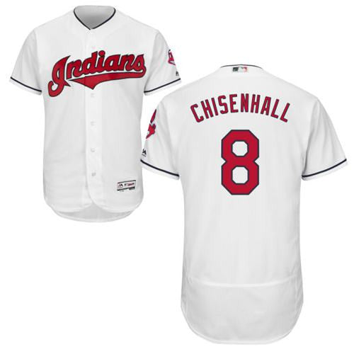 Lonnie Chisenhall Cleveland Guardians white Authentic jersey