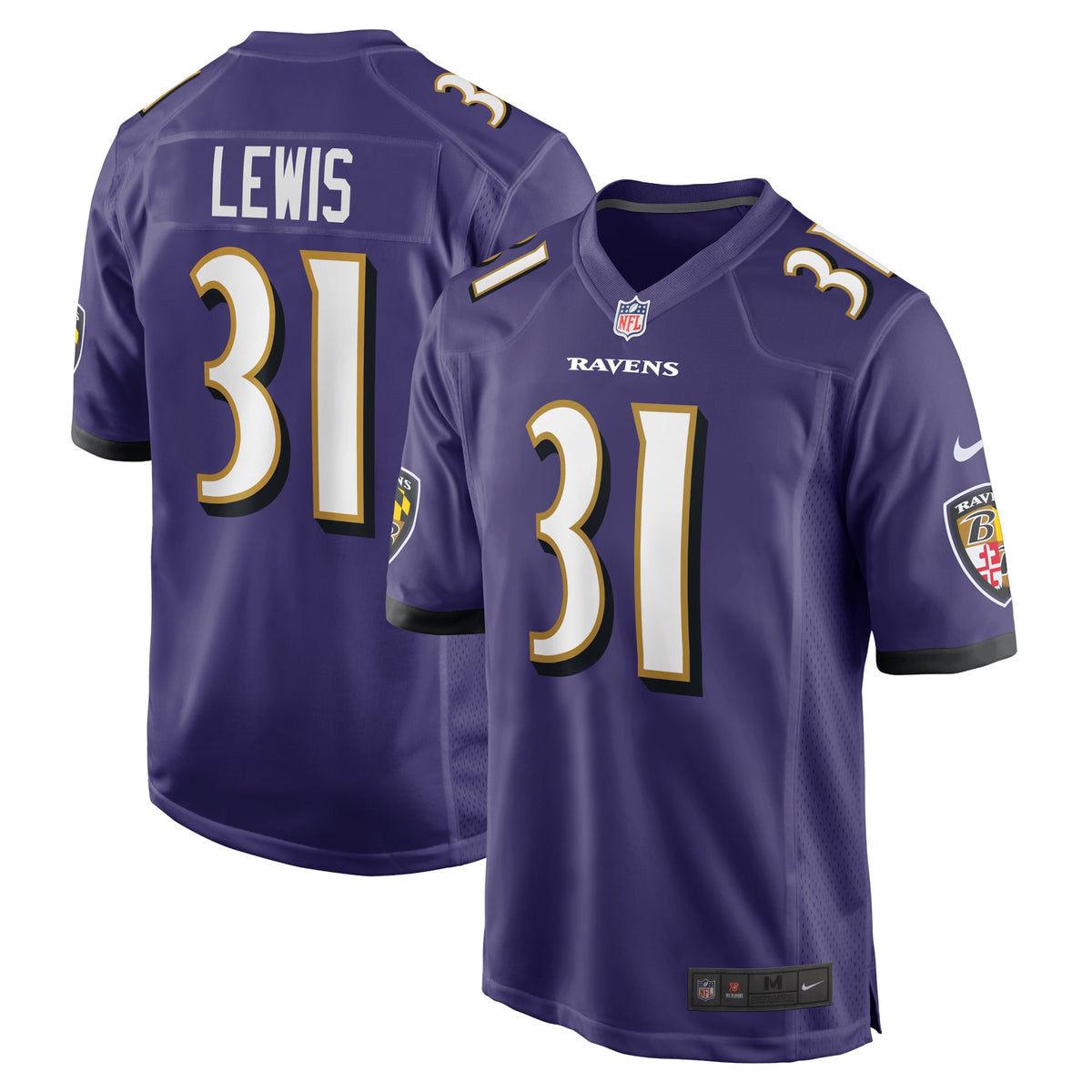 Jamal Lewis Baltimore Ravens purple jersey