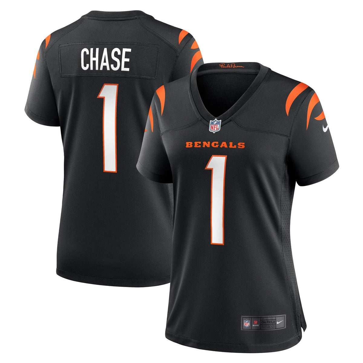 Ja'marr Chase Cincinnati Bengals black jersey