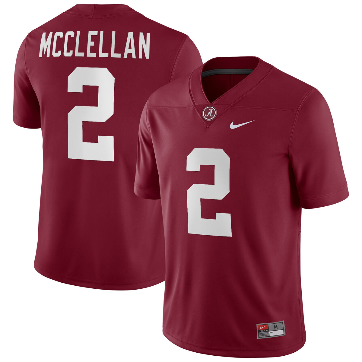 Jase Mcclellan Alabama Crimson Tide crimson jersey