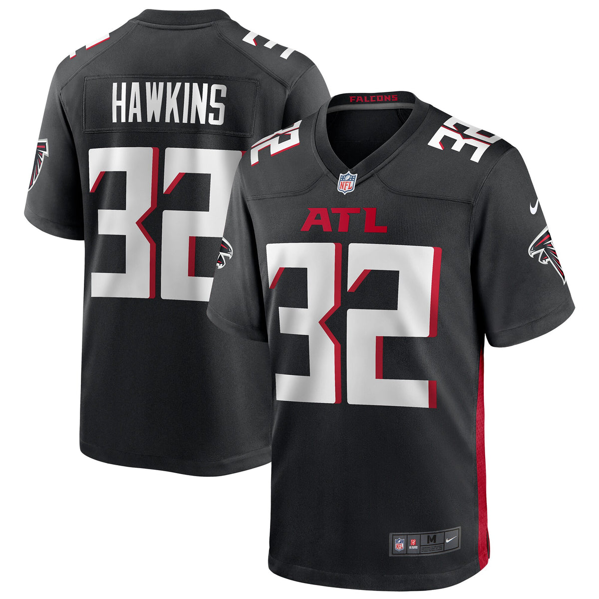 Jaylinn Hawkins Atlanta Falcons black jersey