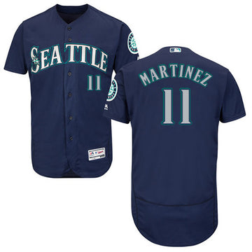 Edgar Martinez Seattle Mariners navy jersey