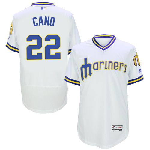 Robinson Cano Seattle Mariners white Authentic jersey