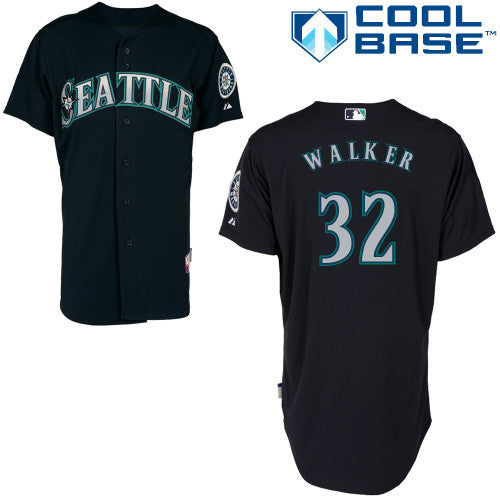 Walker Seattle Mariners black jersey
