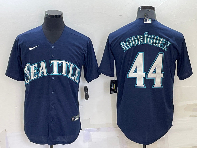 Julio Rodriguez Seattle Mariners navy jersey