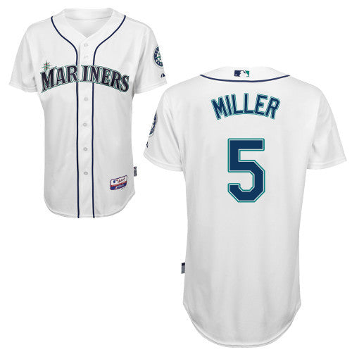 Miller Seattle Mariners white jersey