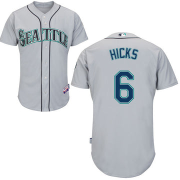 Hicks Seattle Mariners grey jersey