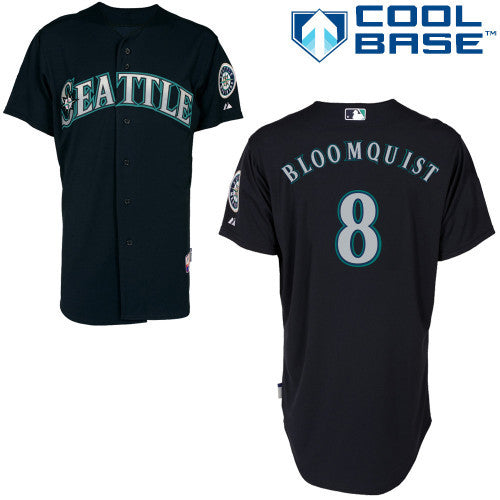 Bloomquist Seattle Mariners navy jersey